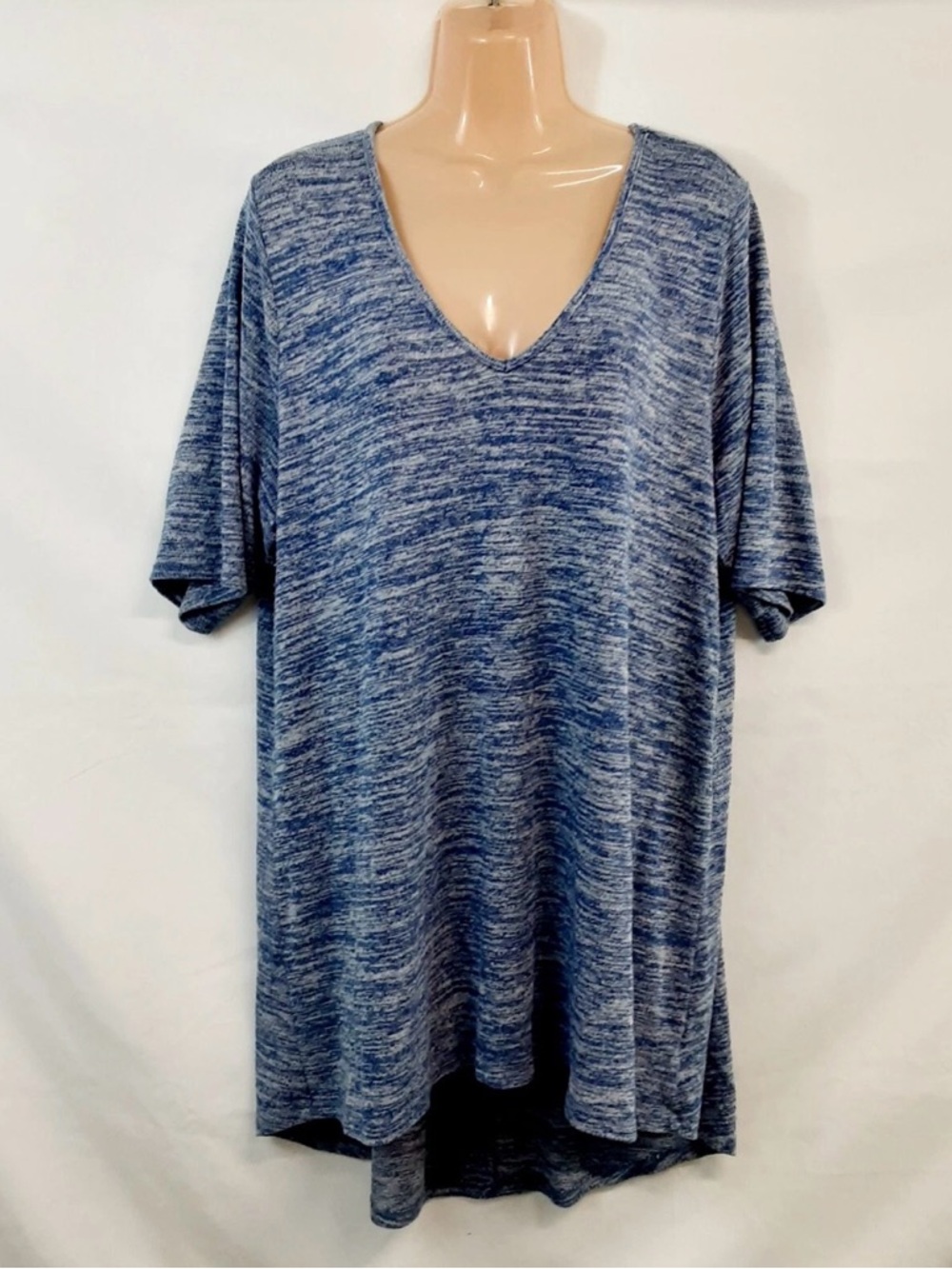 torrid Blue Heathered Super Soft Plush Top